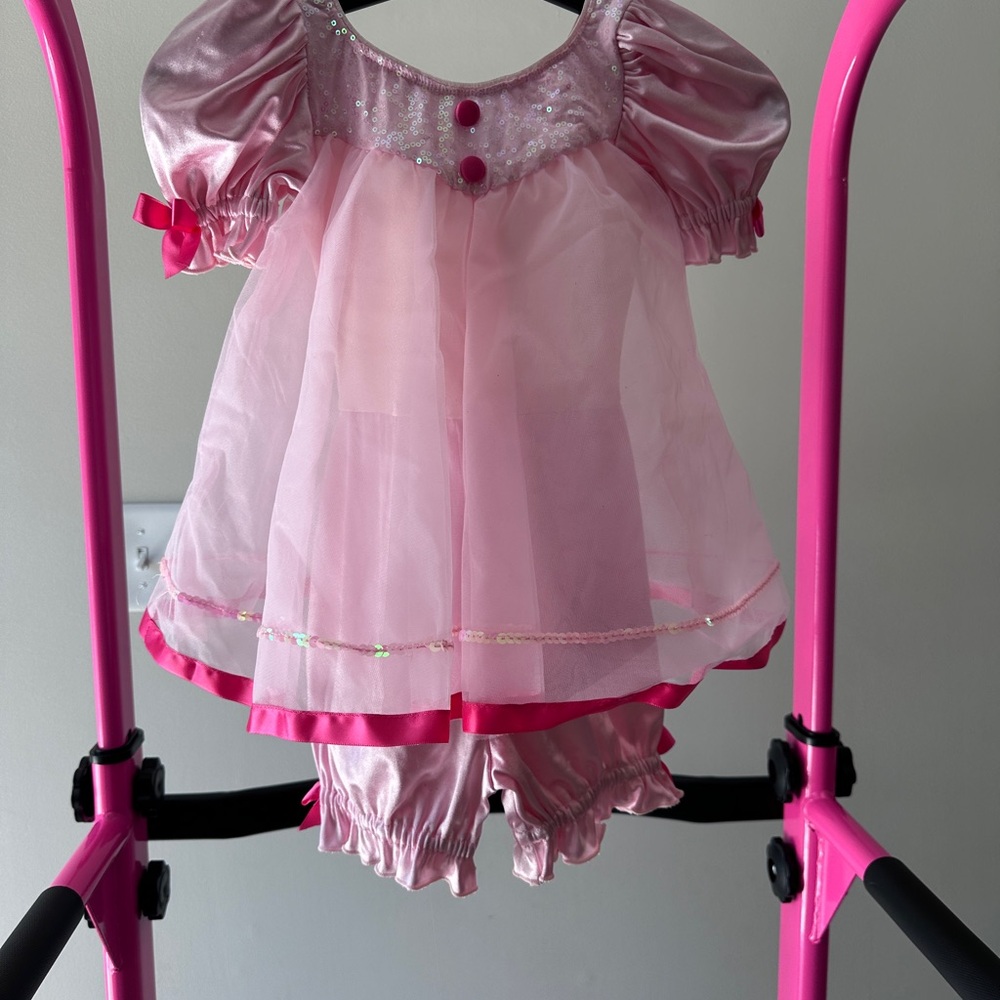 Weissman Pink Kids Dance Costume
